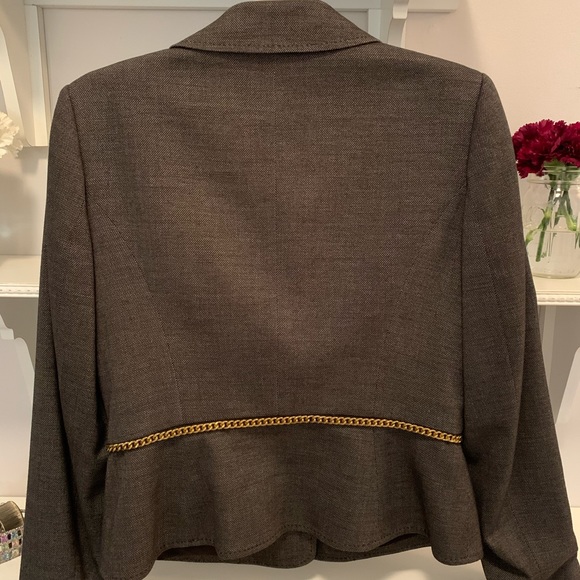 Ann Klein Jacket Chain Details EUC - Picture 5 of 8